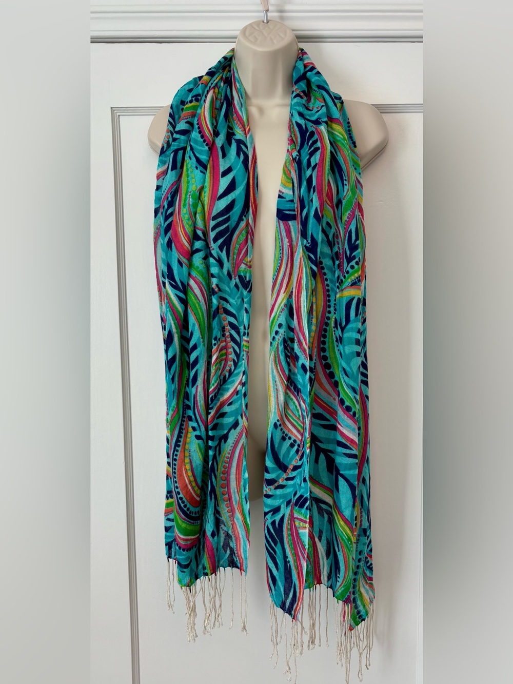 Lilly Pulitzer Murfee Scarf – Multi Sea Me